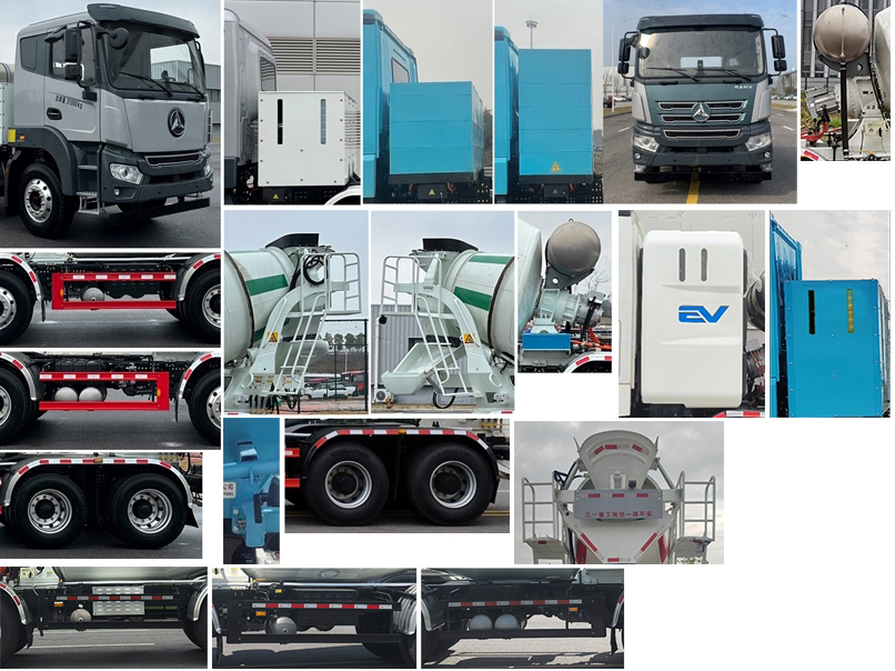 三一牌SYM5316GJB2BEV1純電動(dòng)混凝土攪拌運(yùn)輸車公告圖片