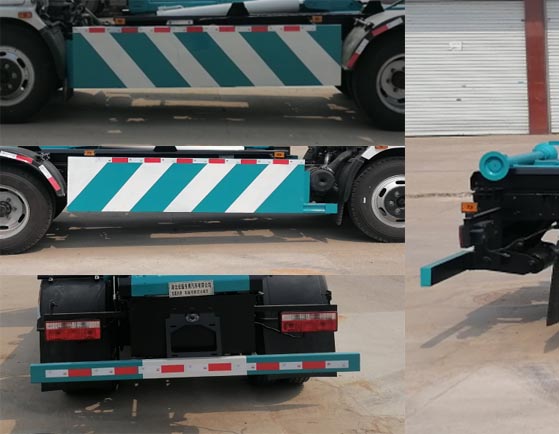 宏磊風(fēng)牌HLF5120ZXXE車廂可卸式垃圾車公告圖片