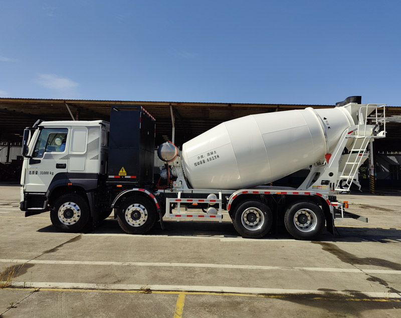 豪沃牌ZZ5314GJBV3061Z12SEV換電式純電動混凝土攪拌運輸車公告圖片