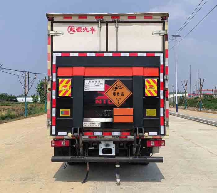 百捷牌QYY5040XQYCA6爆破器材運輸車公告圖片