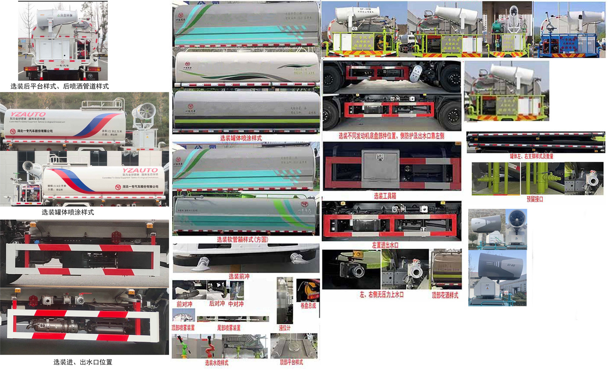 專致牌YZZ5180TDYSX6多功能抑塵車公告圖片