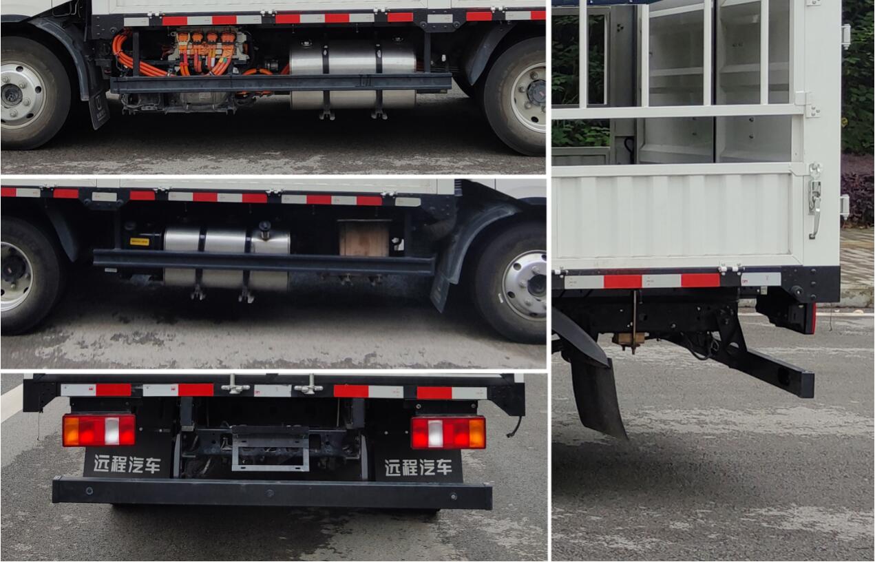 遠程牌JGL5047CCYSHEVGMN1甲醇插電式增程混合動力倉柵式運輸車公告圖片