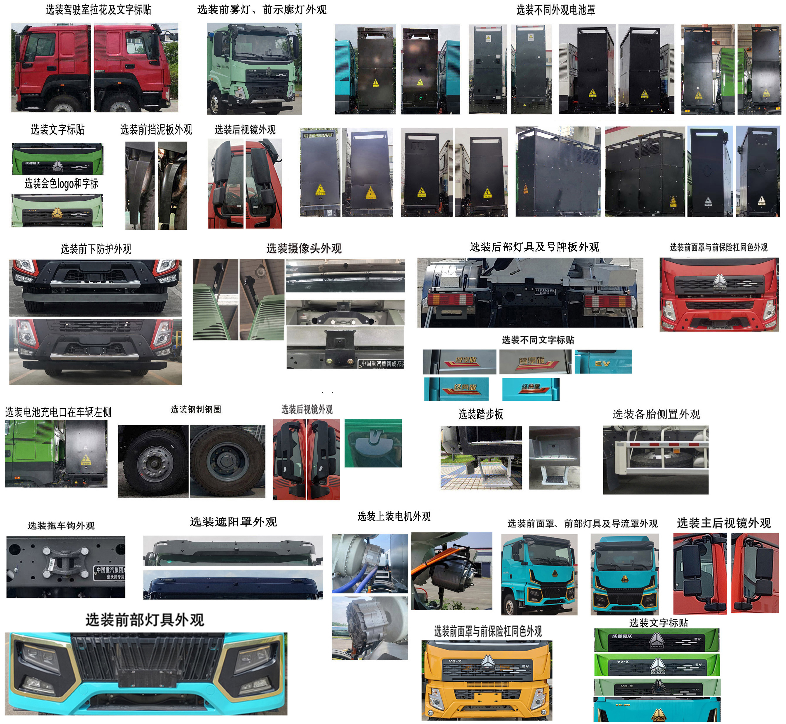 豪沃牌ZZ5317GJBV3067Z11SEV換電式純電動混凝土攪拌運(yùn)輸車公告圖片