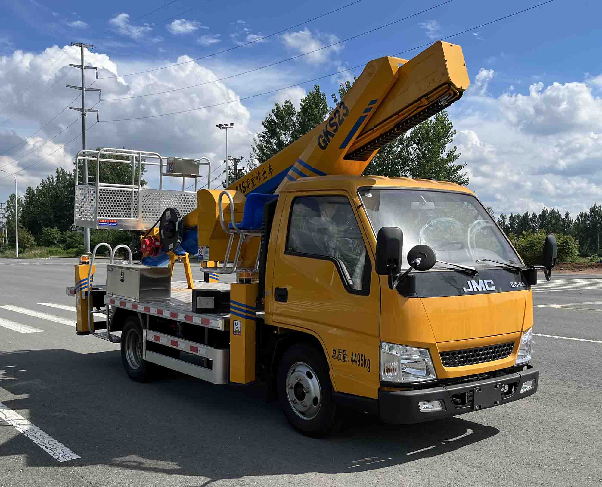 和隆兆帕牌LZP5041JGK高空作業(yè)車