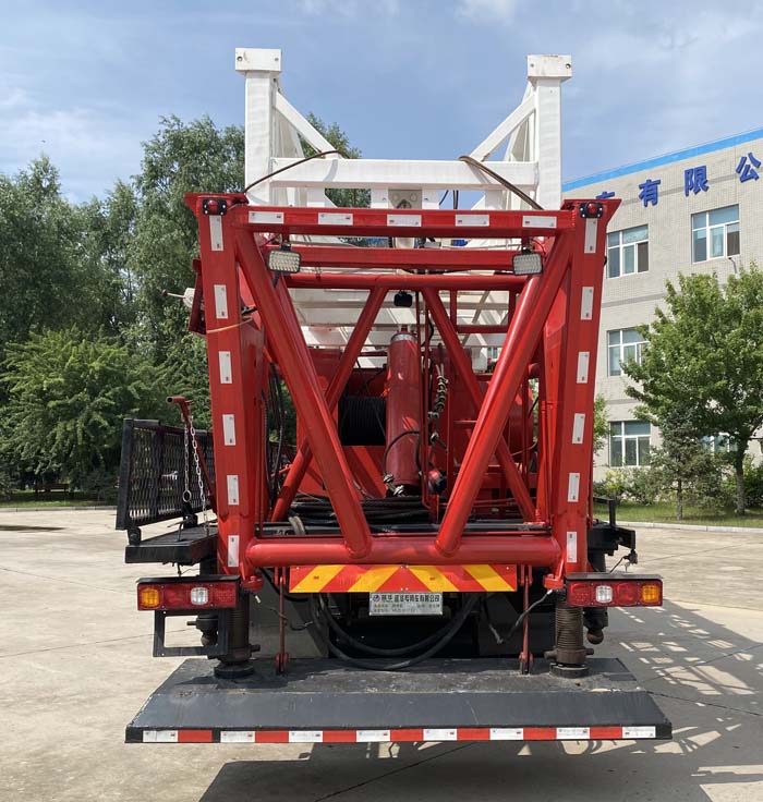 延安牌YAZ5351TXJ修井機公告圖片