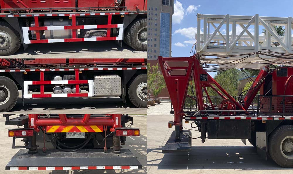 延安牌YAZ5351TXJ修井機公告圖片