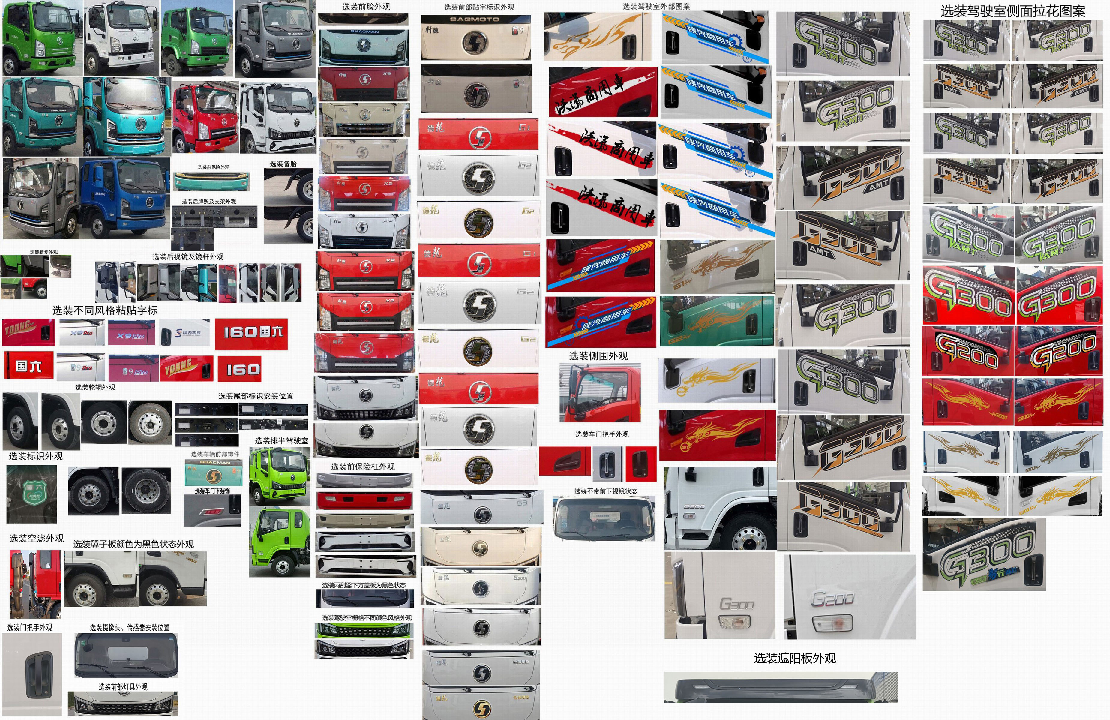 陜汽牌SX5041TPBNP6331平板運(yùn)輸車公告圖片