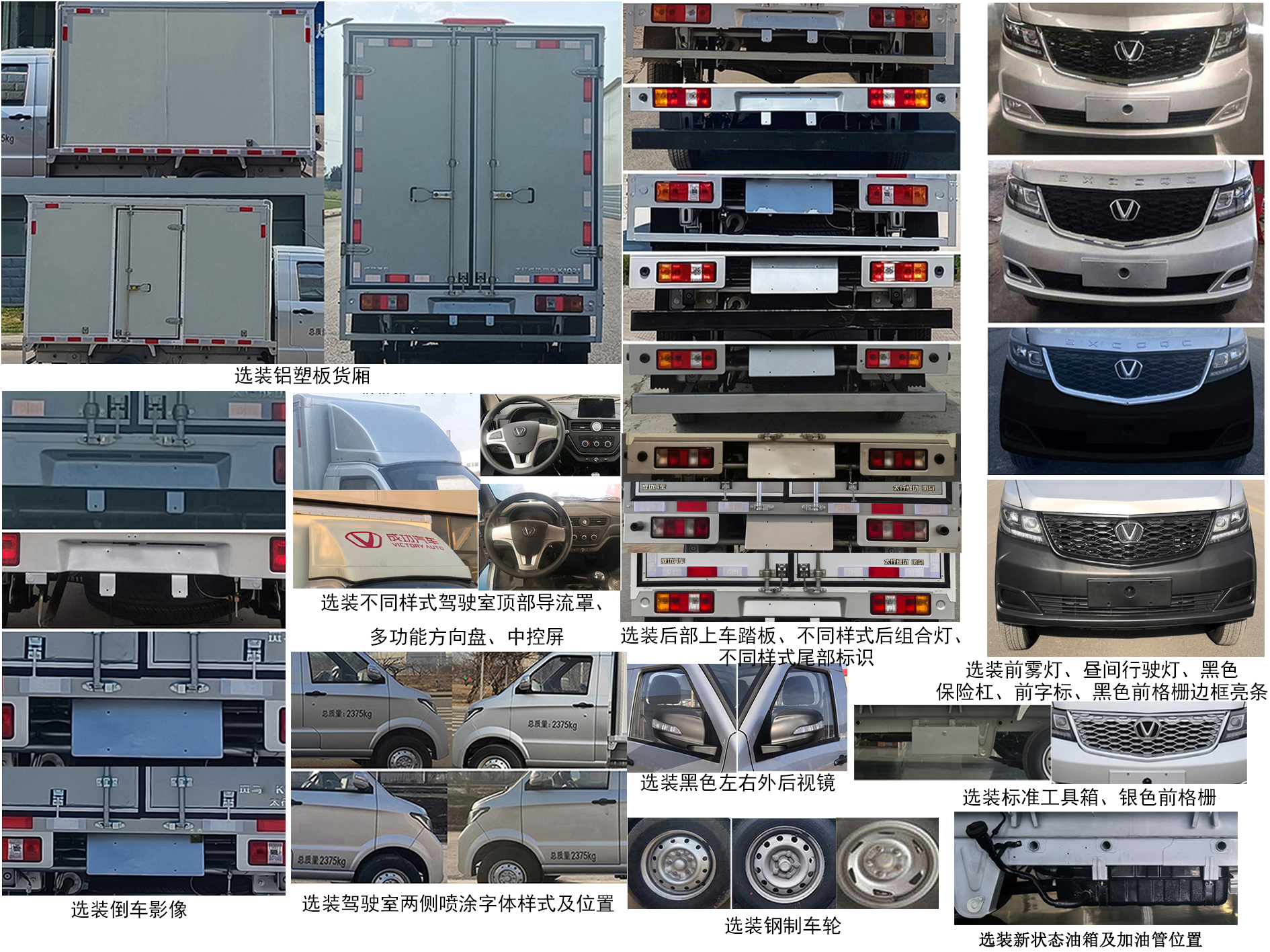 太行成功牌SCH5025XXYDC3廂式運(yùn)輸車(chē)公告圖片