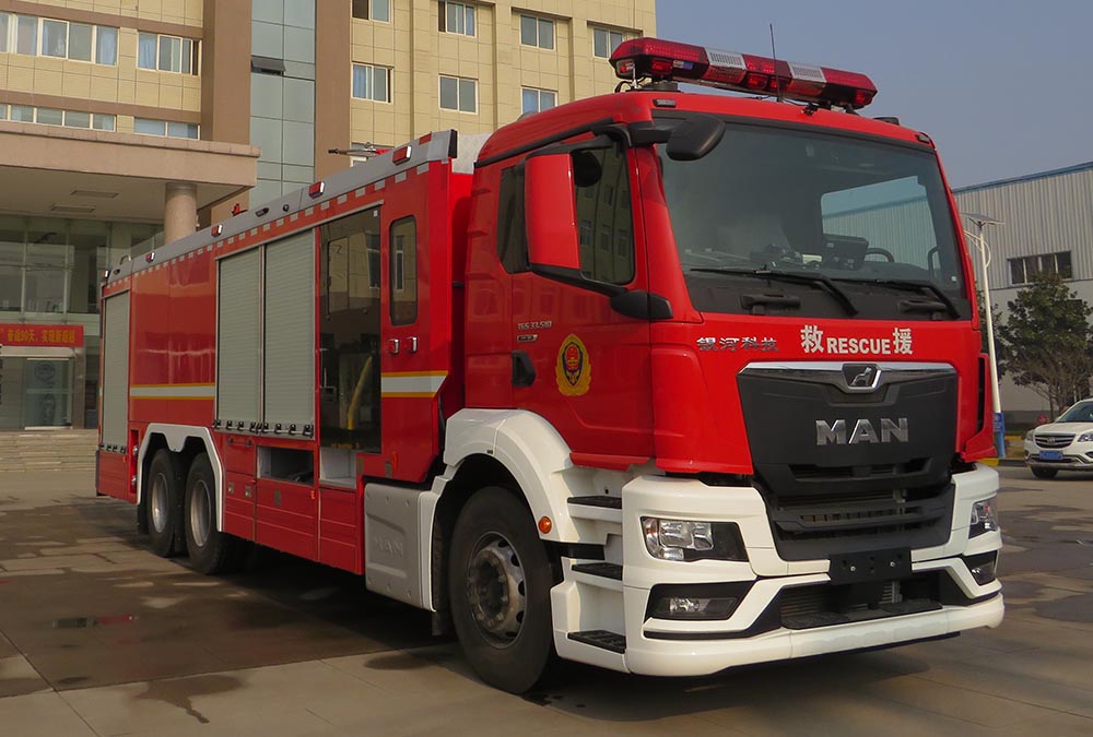 銀河牌BX5310GXFGP120/M6干粉泡沫聯(lián)用消防車