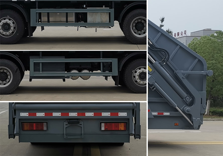 斯太隆牌HZH5310ZYSD6壓縮式垃圾車公告圖片