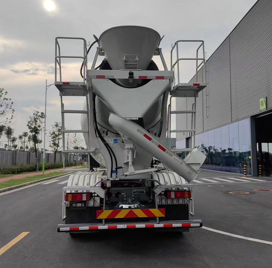 豪沃牌ZZ5313GJBV3061Z11SEV換電式純電動混凝土攪拌運輸車公告圖片