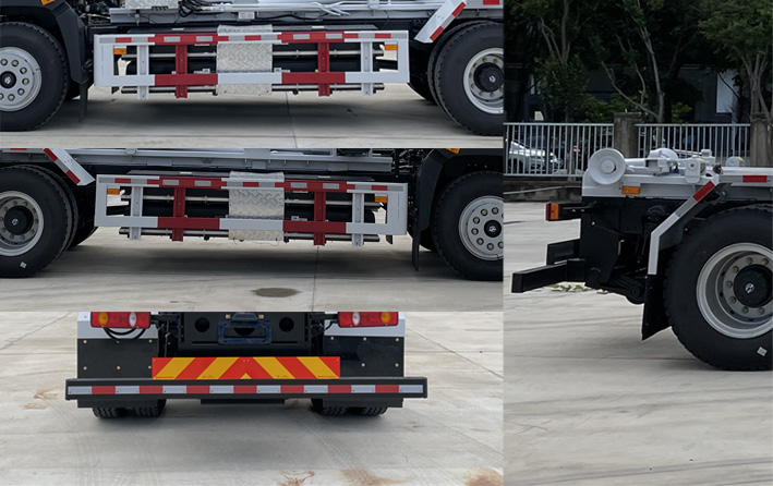 悅達(dá)牌YD5181ZXXEQBEV純電動(dòng)車(chē)廂可卸式垃圾車(chē)公告圖片