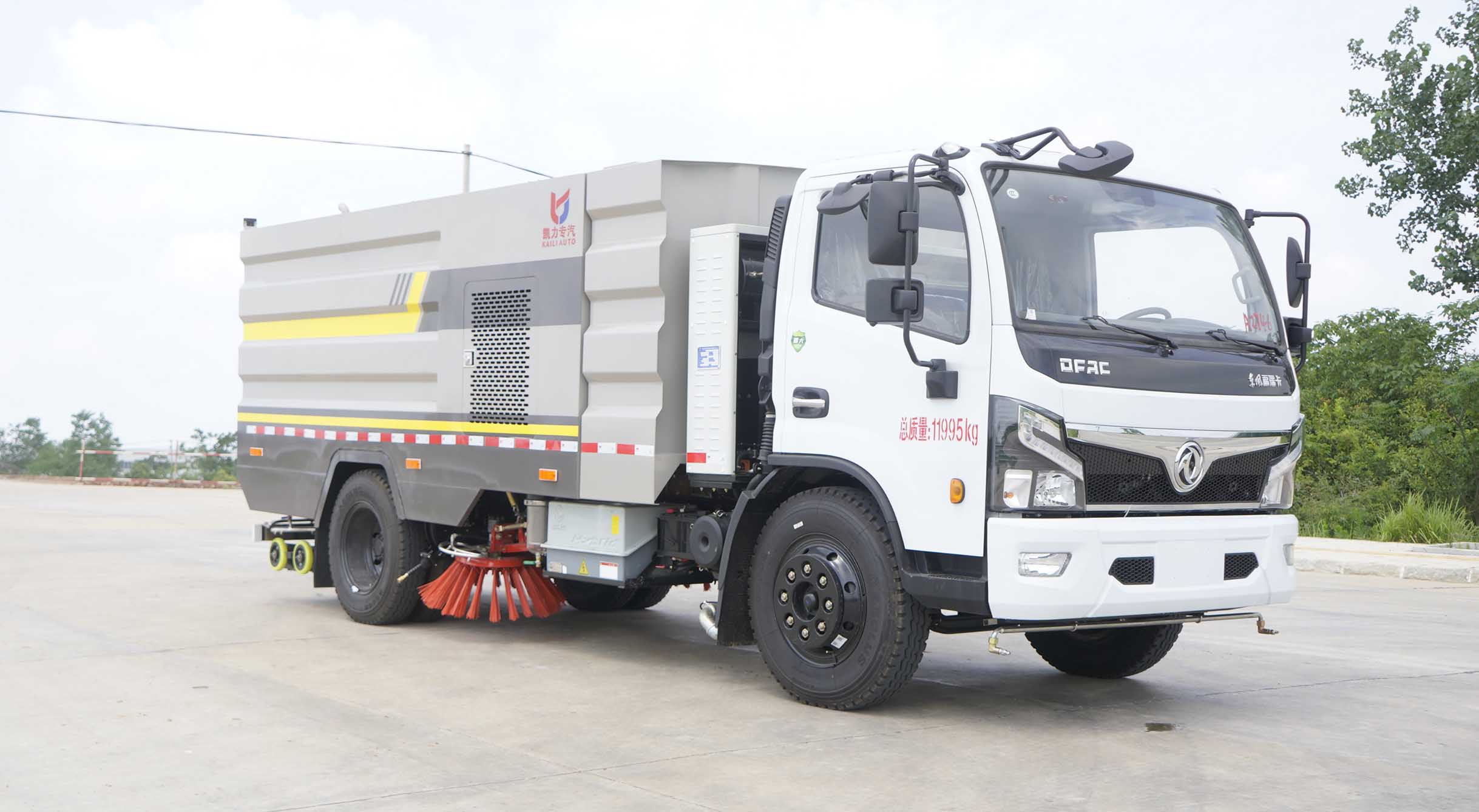 凱力風(fēng)牌KLF5120TXSPHEV插電式混合動(dòng)力洗掃車