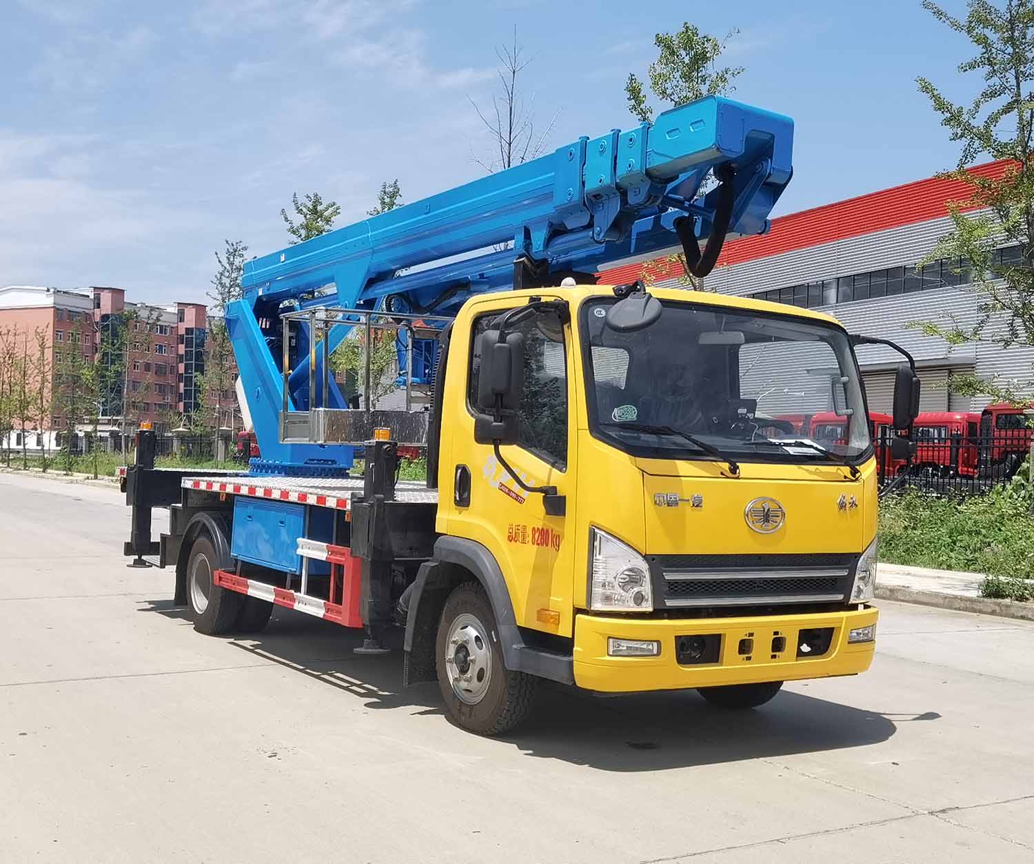 齊東方牌CLD5080JQJCA6橋梁檢測車