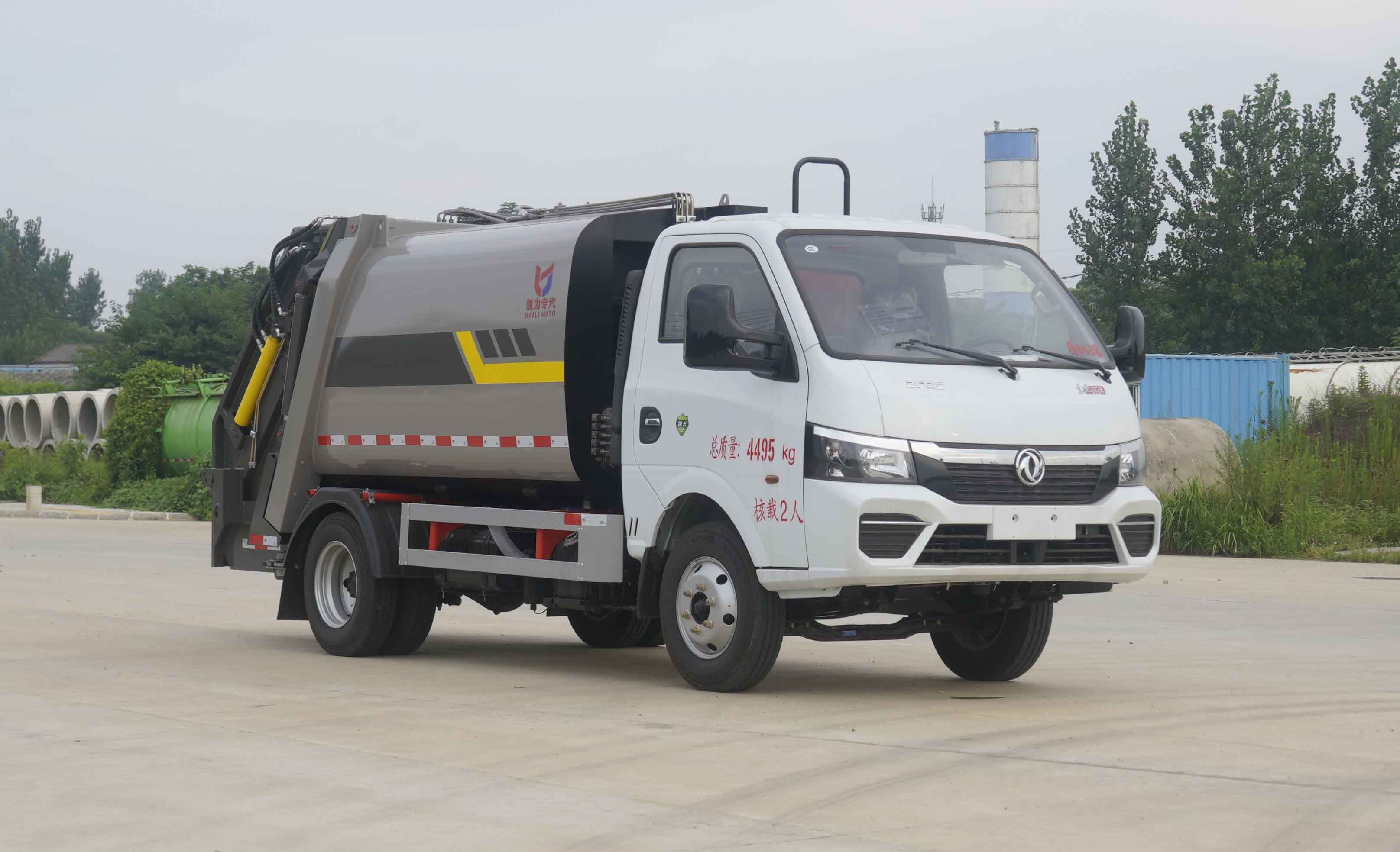 凱力風(fēng)牌KLF5040ZYSE6壓縮式垃圾車公告圖片