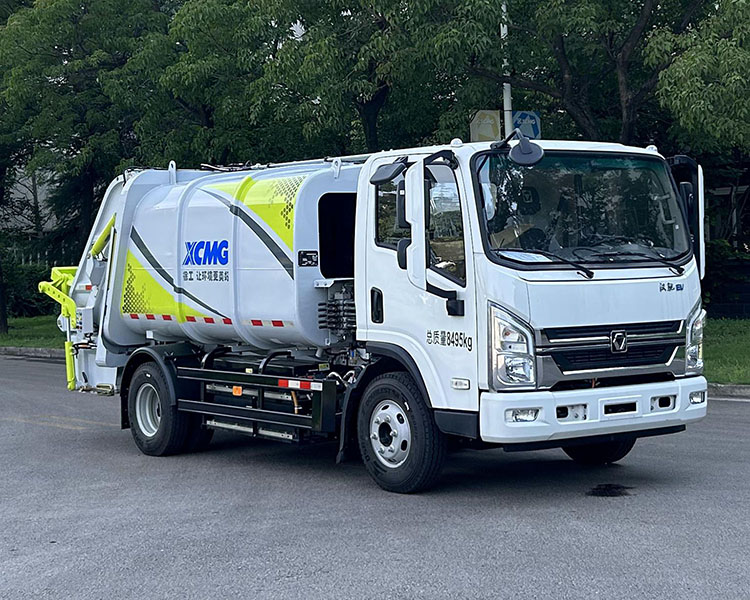 徐工牌XGH5080ZYSXBEV純電動壓縮式垃圾車公告圖片