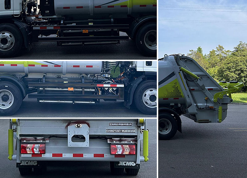 徐工牌XGH5080ZYSXBEV純電動壓縮式垃圾車公告圖片