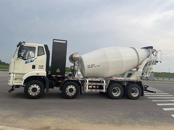 解放牌CA5310GJBP62L3T4BEVA2換電式純電動混凝土攪拌運輸車公告圖片