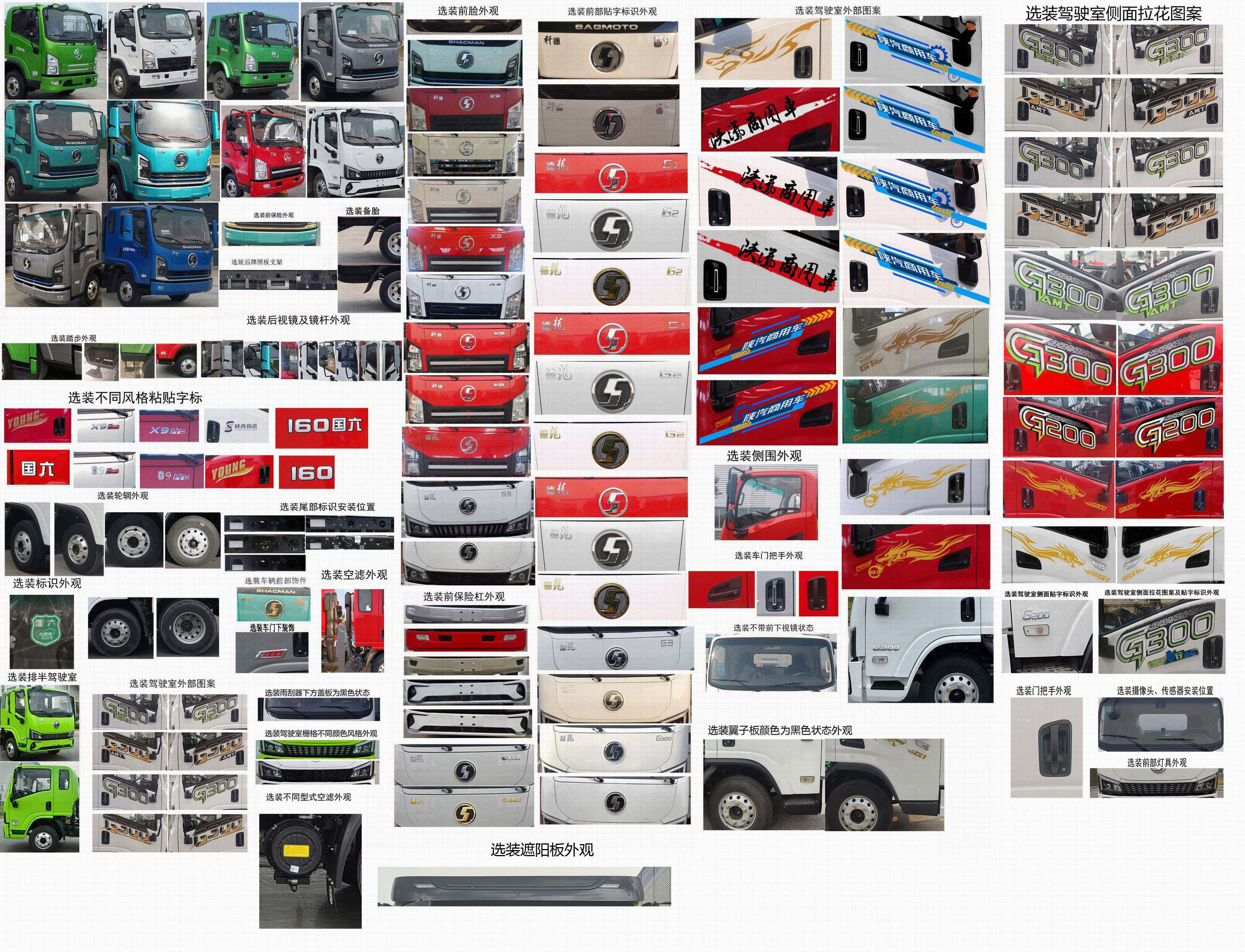 陜汽牌SX5042TPBNP6331平板運(yùn)輸車公告圖片