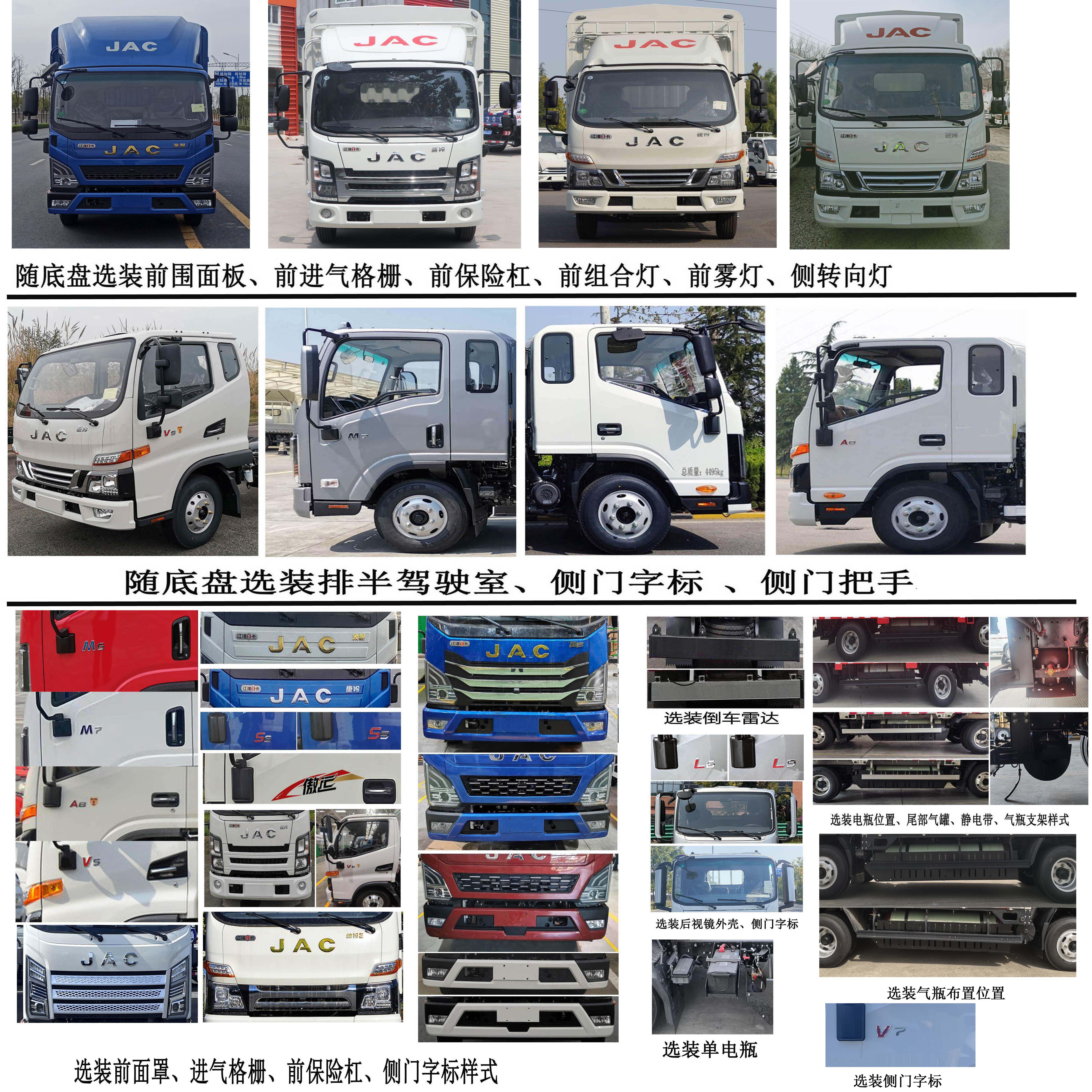 江淮牌HFC5045CCYP32N2C7NS倉(cāng)柵式運(yùn)輸車公告圖片