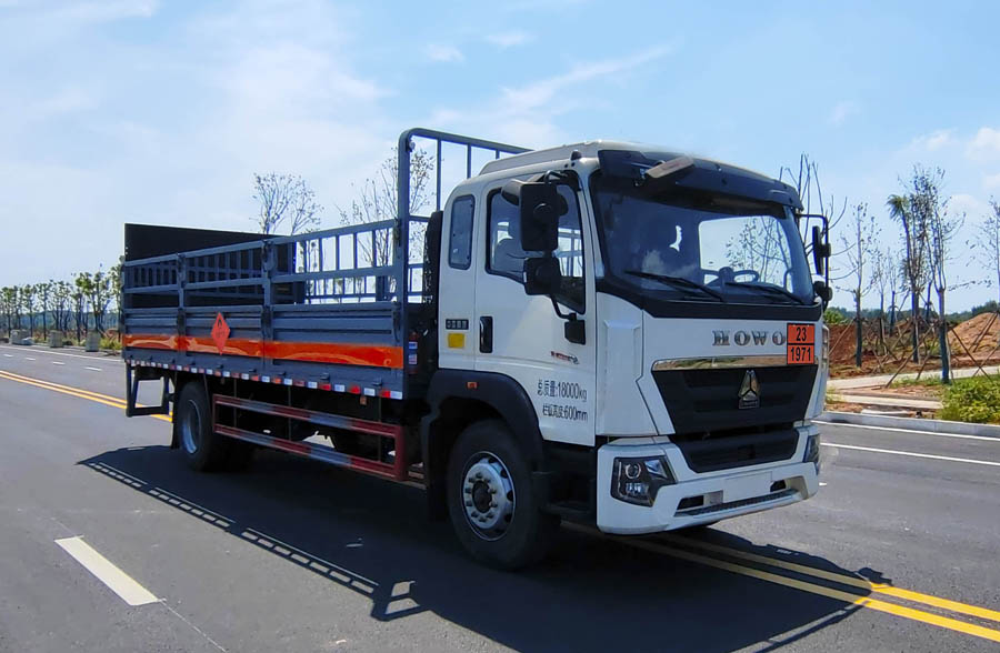 大力牌DLQ5187TQPZZ6氣瓶運輸車