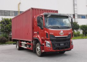 乘龙牌LZ5180XXYH5AUHEV101插电式混合动力厢式运输车