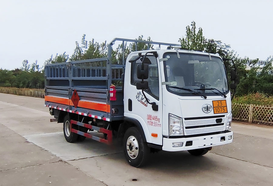 大力牌DLQ5046TQPCA6氣瓶運輸車