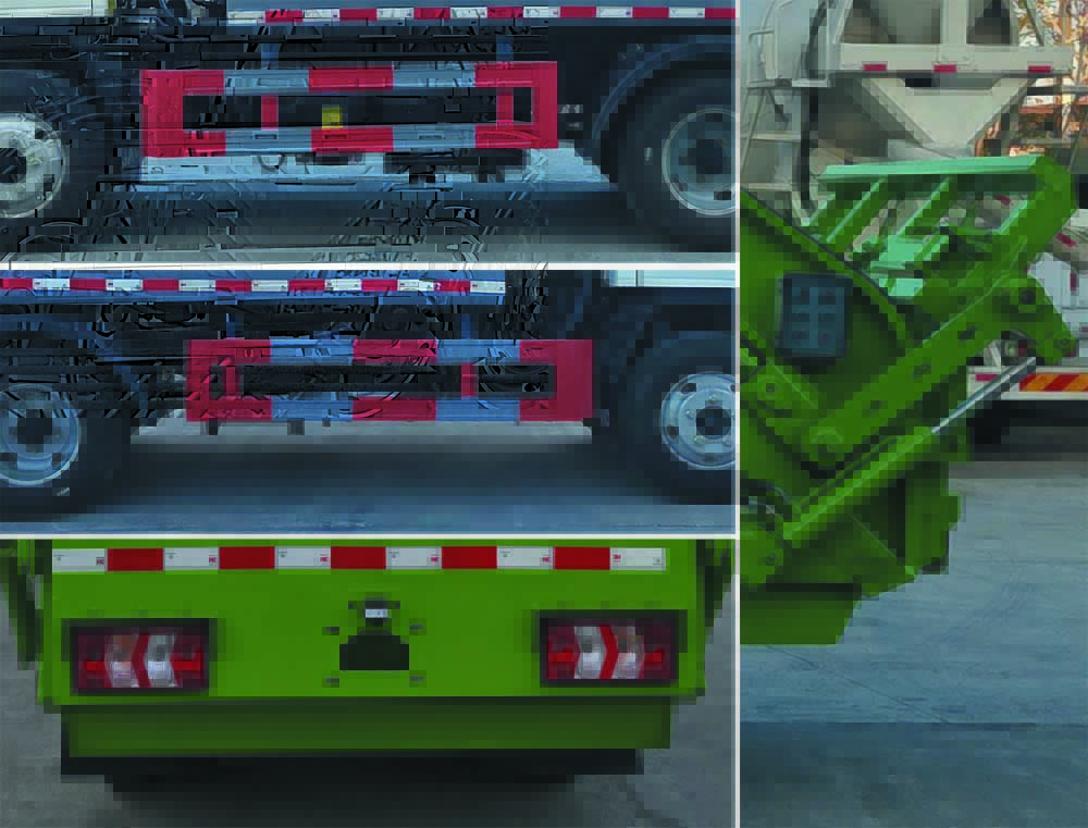 斯太隆牌HZH5040ZYSH6壓縮式垃圾車公告圖片