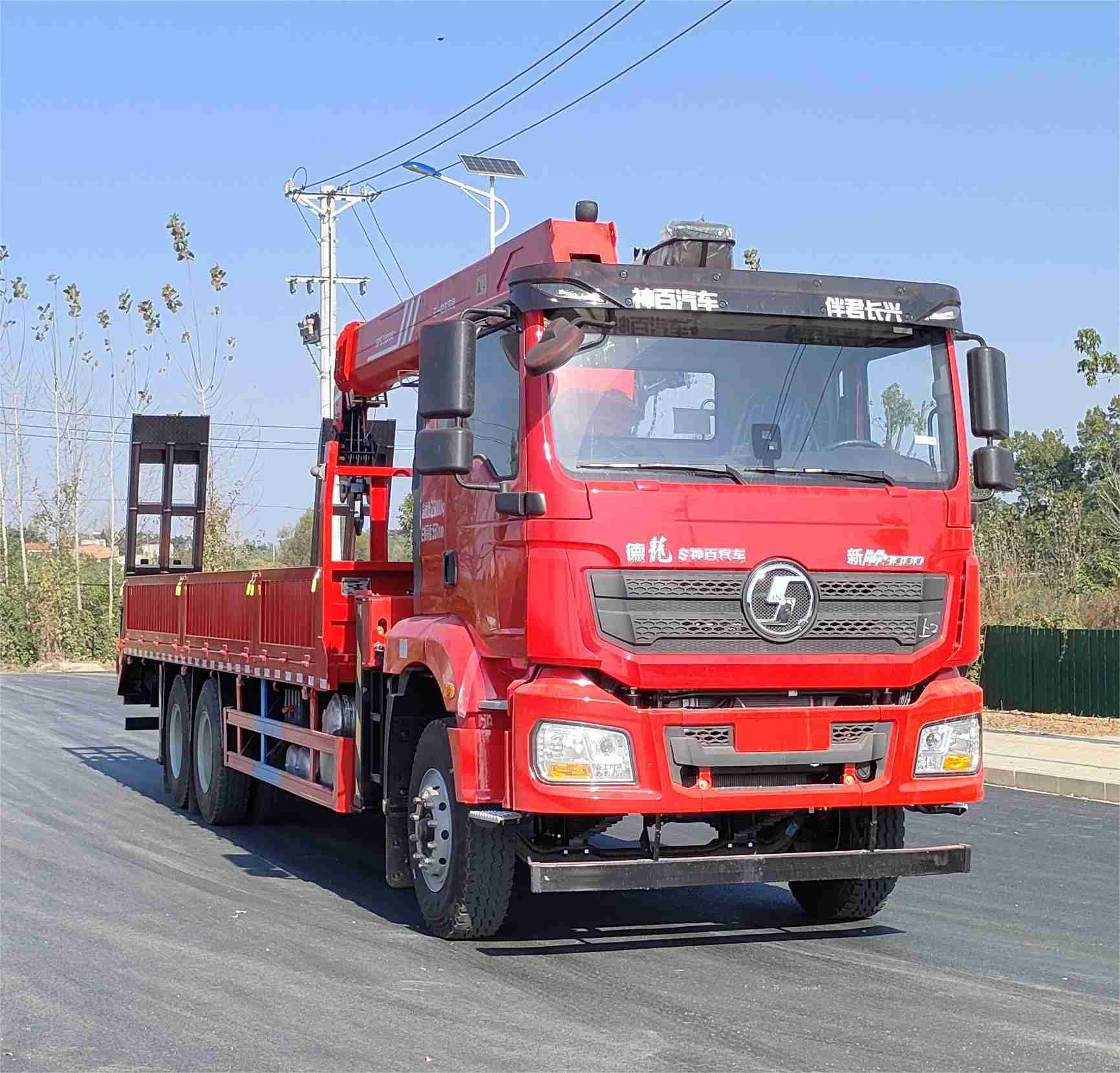 神百重工牌ABC5256JSQSX6隨車起重運輸車