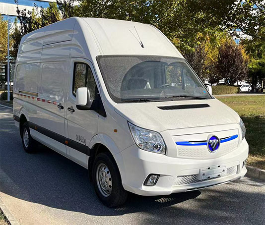 福田牌BJ5048XXYEVF純電動廂式運輸車公告圖片