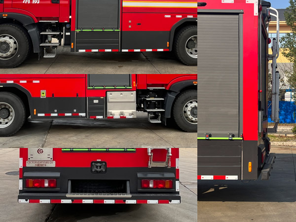 楚勝牌CSC5191GXFSG80/Z6水罐消防車公告圖片