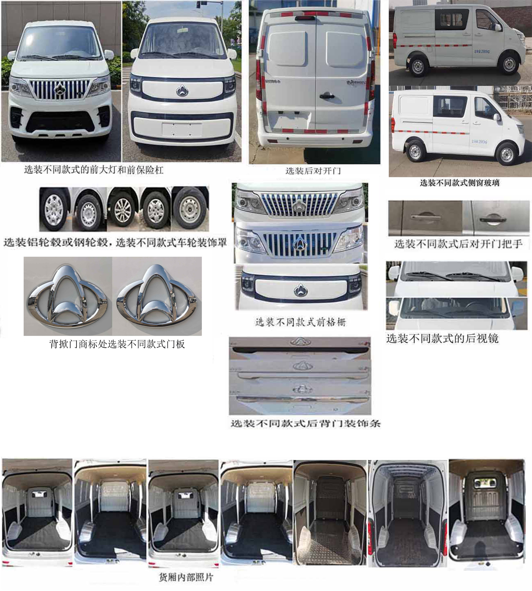 長(zhǎng)安牌SC5031XXYABFBEV純電動(dòng)廂式運(yùn)輸車公告圖片