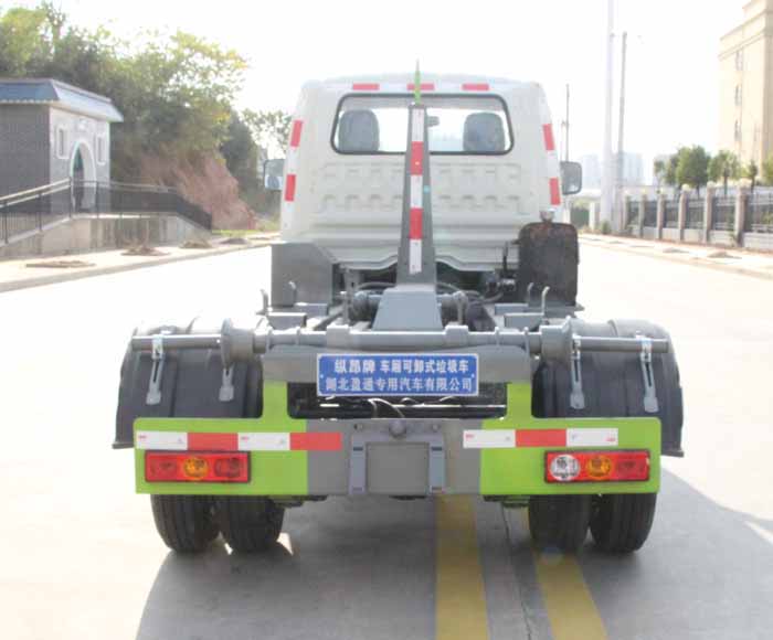 縱昂牌CLT5033ZXXBJ6車廂可卸式垃圾車公告圖片