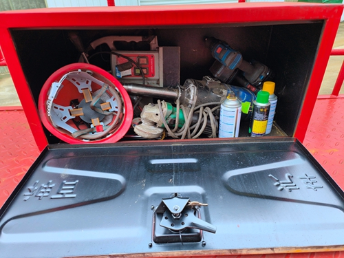 神百重工牌ABC5045XJXBJ6抽油機檢修車公告圖片