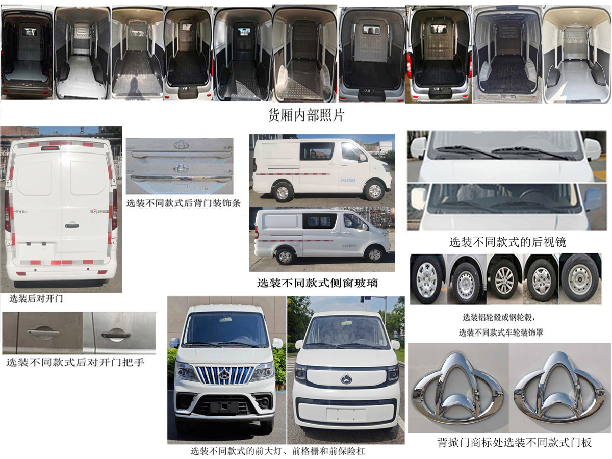 長安牌SC5031XXYABDBEV純電動廂式運輸車公告圖片