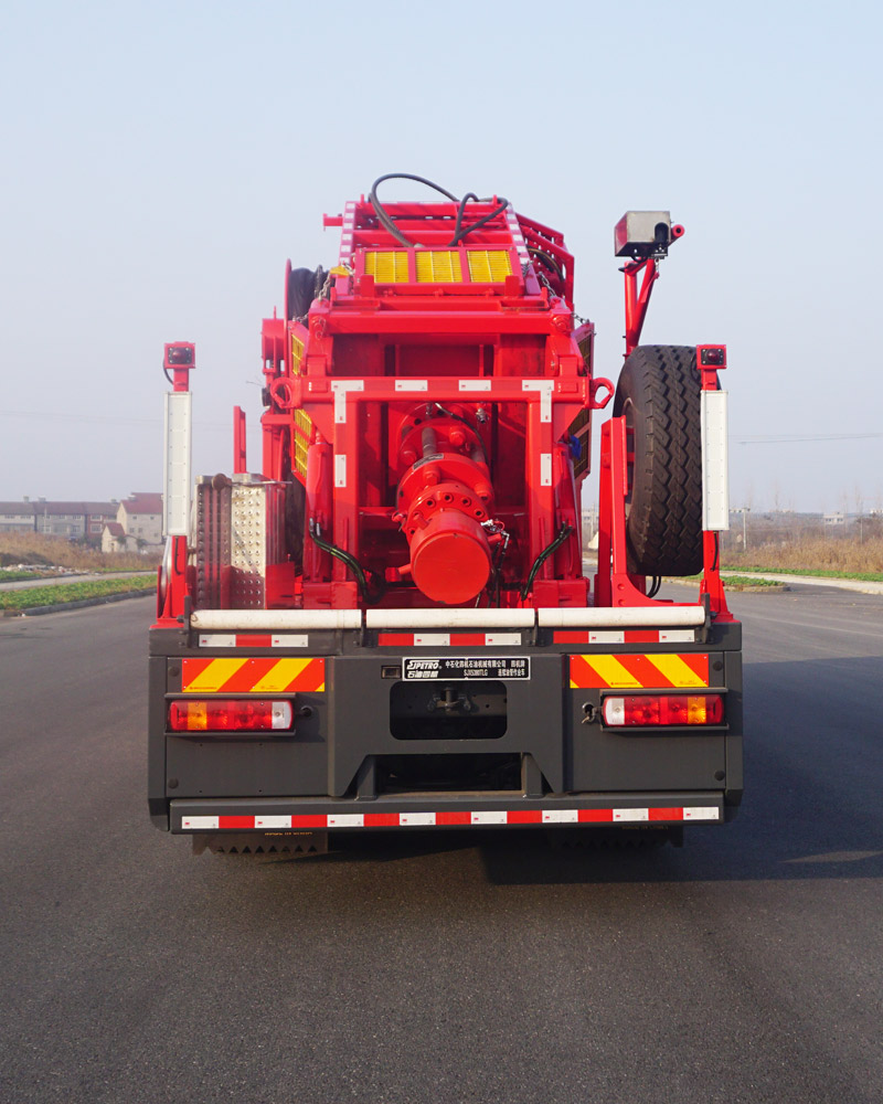 四機(jī)牌SJX5380TLG連續(xù)油管作業(yè)車公告圖片