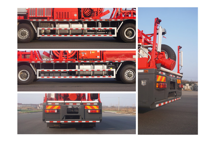 四機(jī)牌SJX5380TLG連續(xù)油管作業(yè)車公告圖片