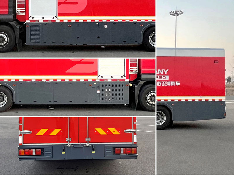 三一牌SYM5280TXFDF20水帶敷設(shè)消防車公告圖片