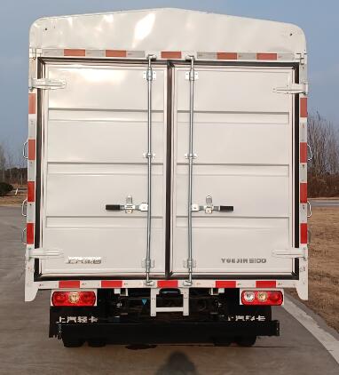 躍進(jìn)牌SH5043CCYPFDCNS3倉柵式運(yùn)輸車公告圖片