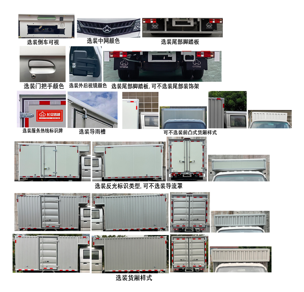 長安牌CKS5032XXYX7RS6B5NG廂式運輸車公告圖片
