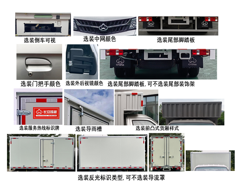 長安牌CKS5032XXYX7RD6B6NG廂式運輸車公告圖片