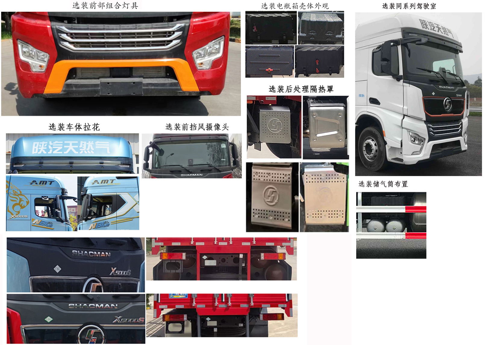 陜汽牌SX5319CCQXD456T-S畜禽運輸車公告圖片