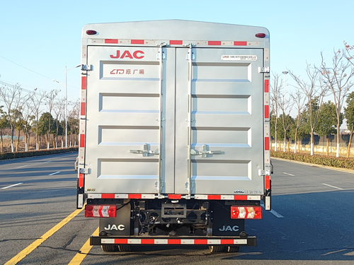 江淮牌HFC5046CCYEV1-1純電動(dòng)倉(cāng)柵式運(yùn)輸車公告圖片