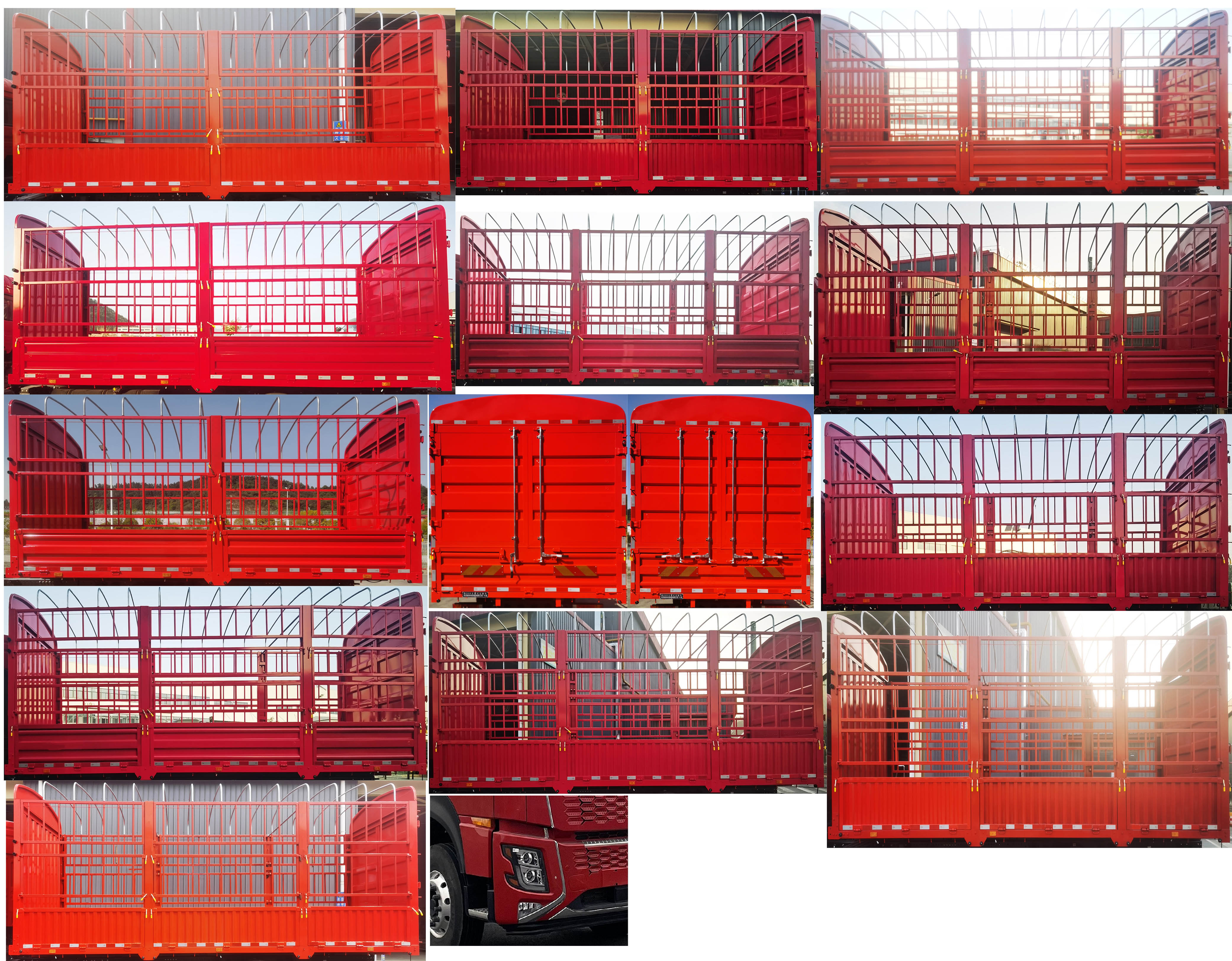 東風(fēng)牌DFV5163CCYGP6D1倉柵式運(yùn)輸車公告圖片