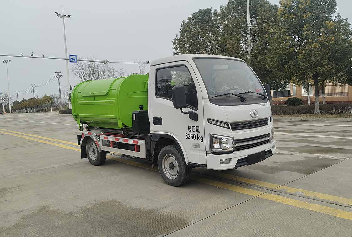 凱力風(fēng)牌KLF5031ZXXBEV純電動(dòng)車廂可卸式垃圾車公告圖片
