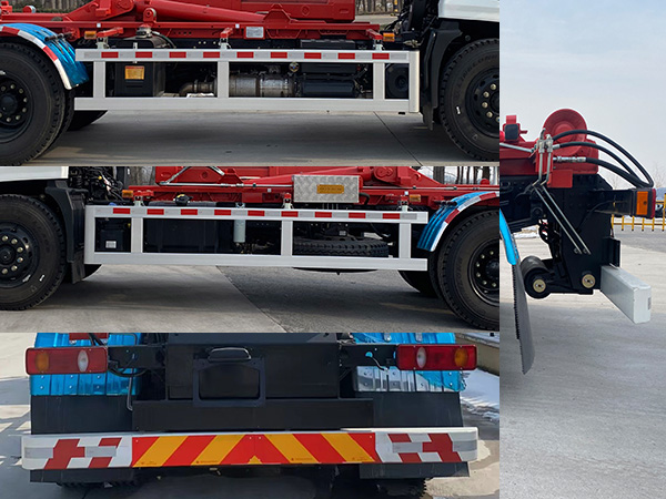 傳旗重科牌CQH5180ZXX6DF車廂可卸式垃圾車公告圖片