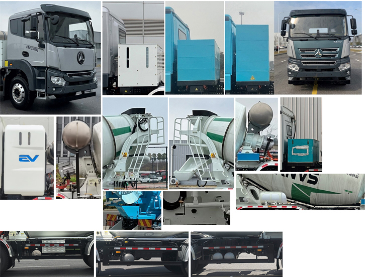 三一牌SYM5316GJB2BEV4純電動混凝土攪拌運輸車公告圖片