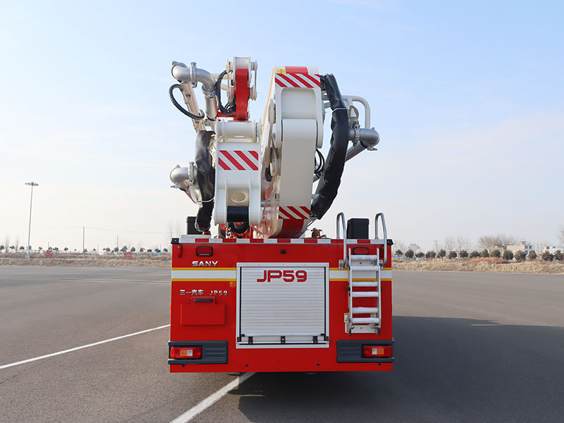 三一牌SYM5430JXFJP59舉高噴射消防車公告圖片