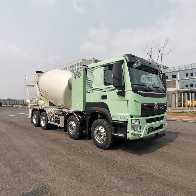 豪沃牌ZZ5313GJBV3061Z1BEV純電動混凝土攪拌運輸車公告圖片