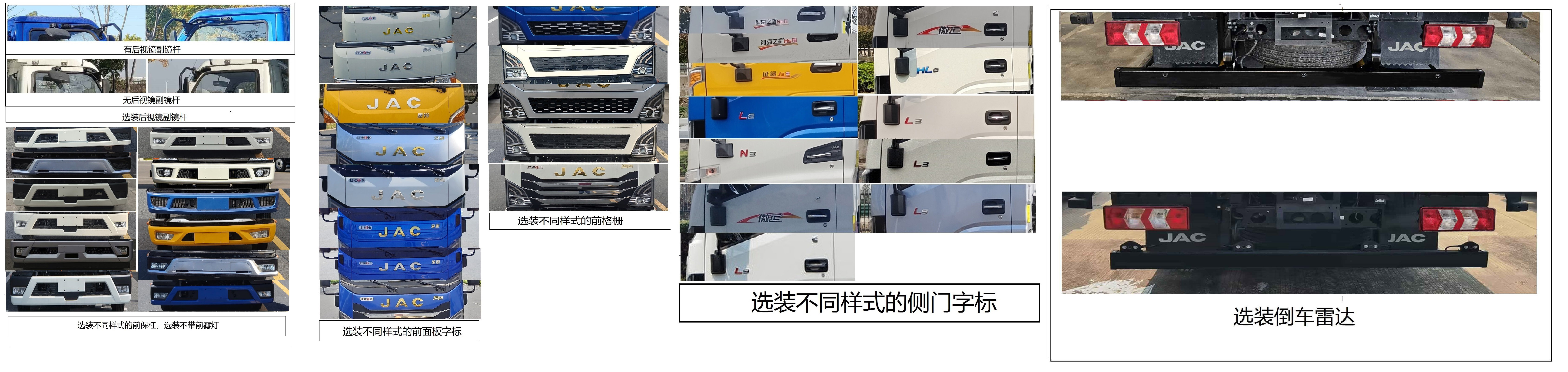 江淮牌HFC5041XYKP23K1C7QS翼開(kāi)啟廂式車公告圖片